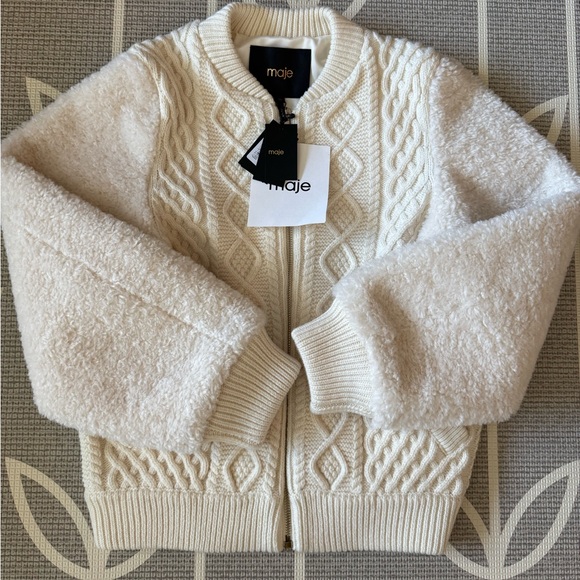 Maje Varsity Jacket - Picture 6 of 9